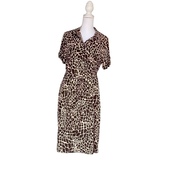 En Focus studio animal print dress size 10. - Picture 9 of 14
